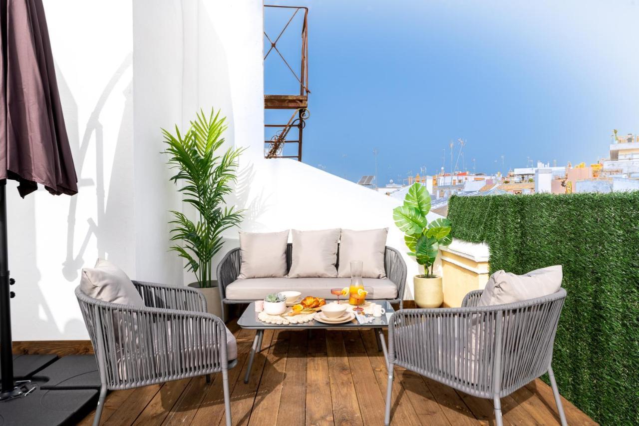 Centrico Con Magnificas Vistas Appartement Sevilla Buitenkant foto
